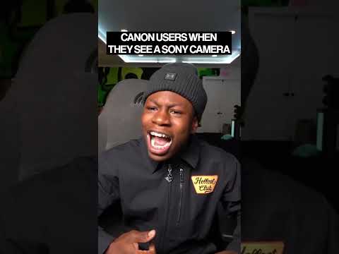 Canon users seeing this 💀🔥 #sony #camera #viral