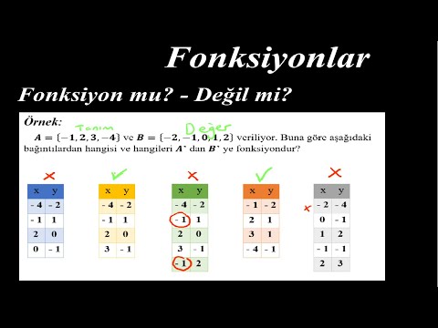 Video: Bir kübik fonksiyonun tersi var mı?