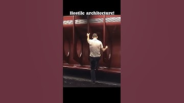 Hostile architecture