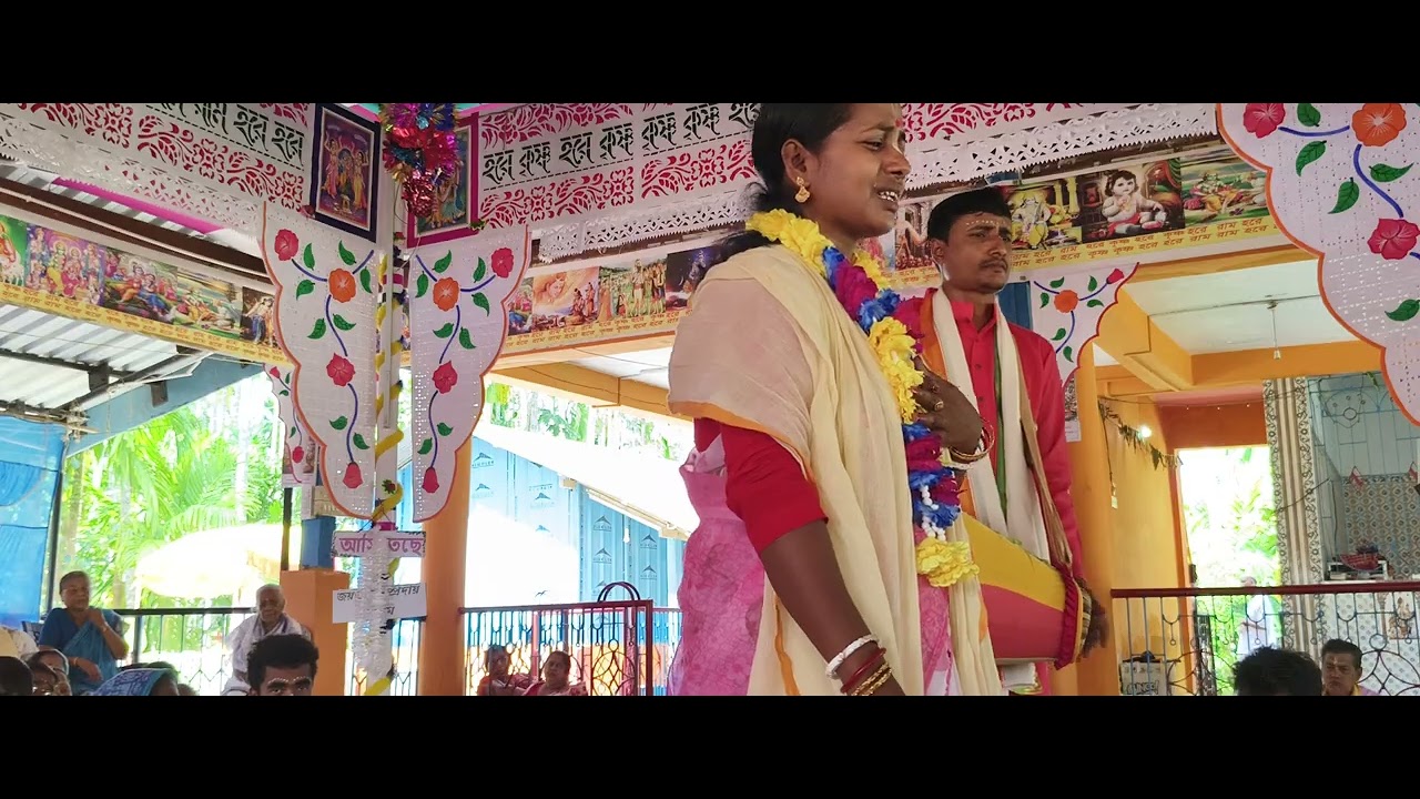প্রতিমা পদ কীর্তনে নবগ্রাম গোবিন্দ মন্দিরে মধুর প্রেম দিয়ে গেল |
