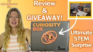 Curiosity Box Review + GIVEAWAY: Product Demo, Unleash Your Inner Scientist!