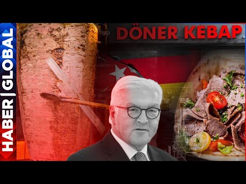 Alman Cumhurbaşkanının Döner Sevdası! Türkiye Ziyaretinde 60 Kilo Döner İkram Etti