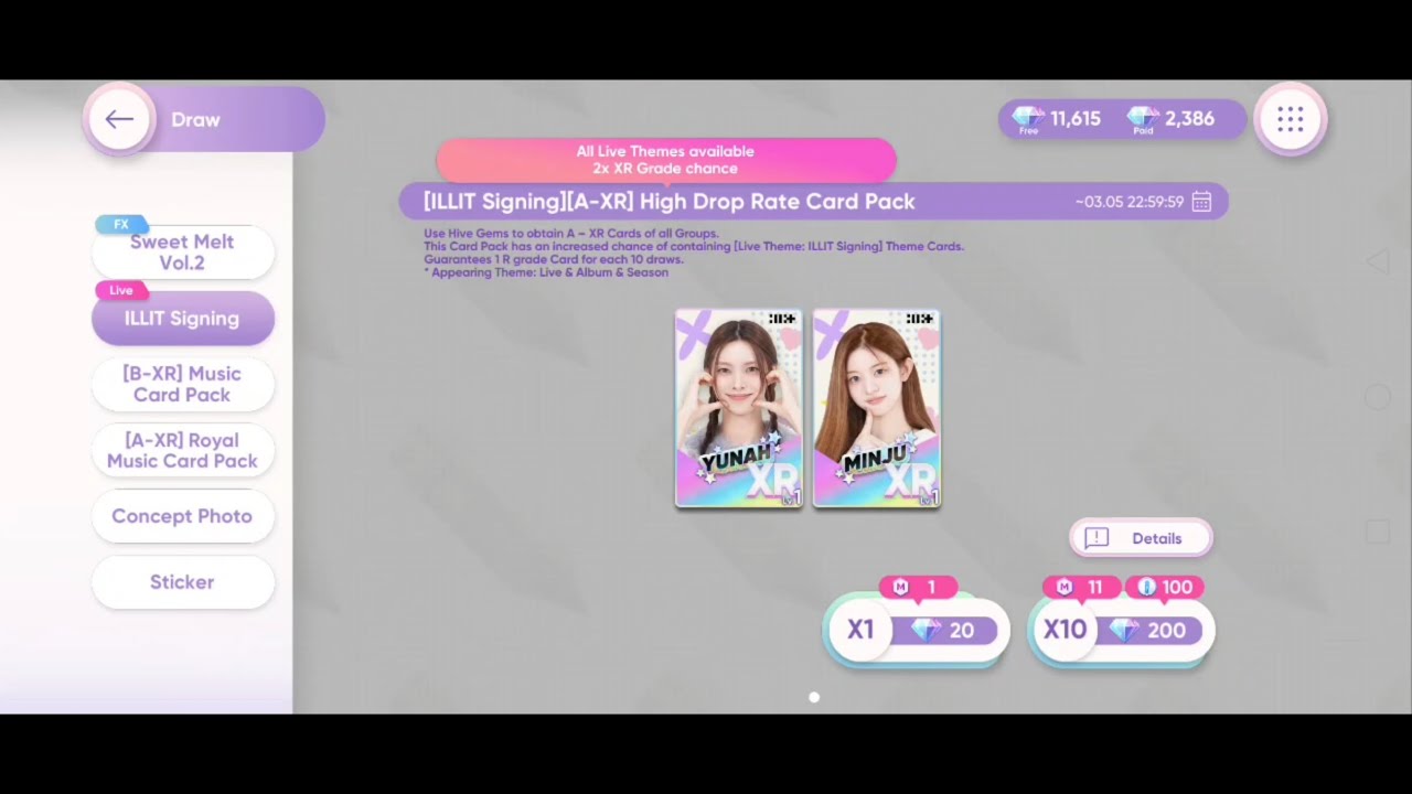 RHYTHM HIVE | Spending 5400 Hive Gems on [Live Theme: ILLIT Signing]