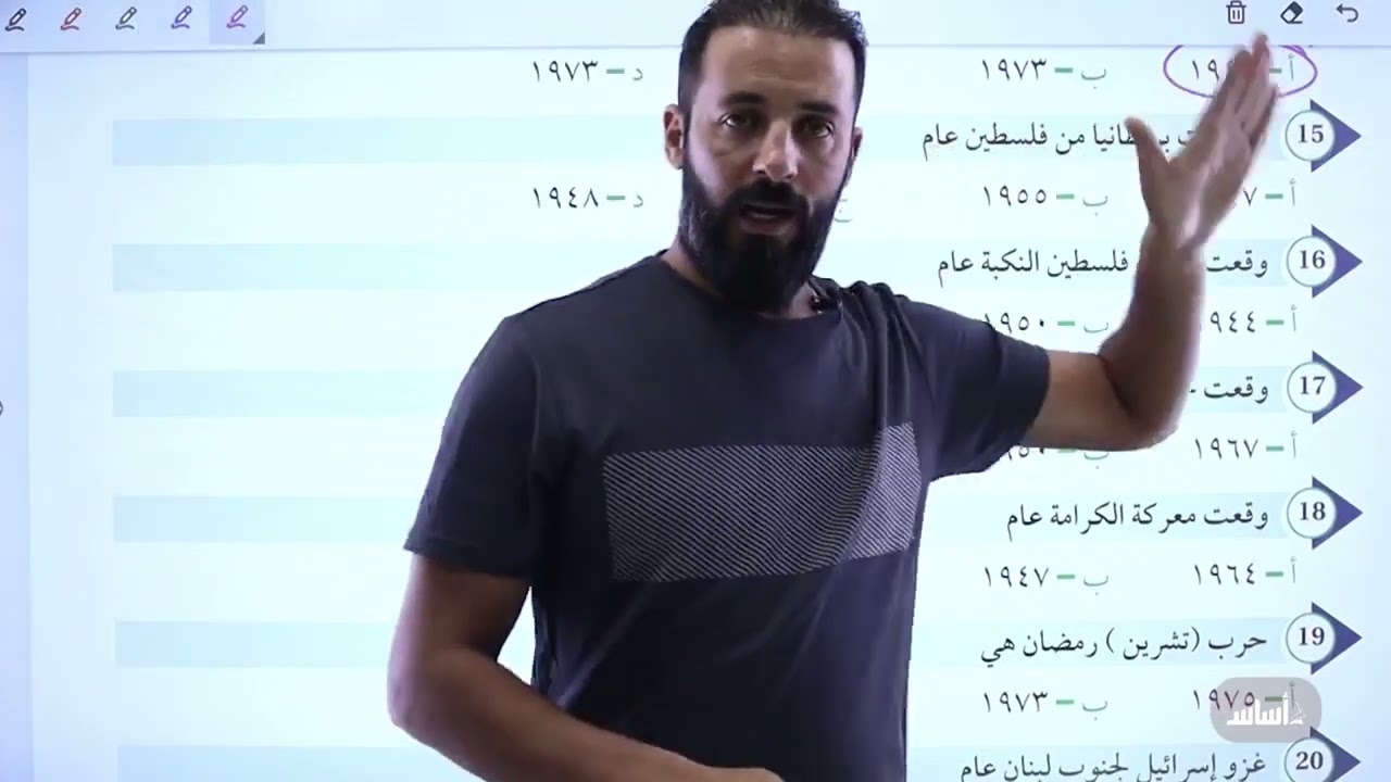 تاريخ الاردن - حل أسئلة الوحدة الثالثة #ثامر_الغرايبة