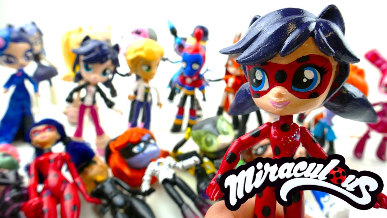 Miraculous Ladybug & Mrinette Action Figure Doll Korea Toy