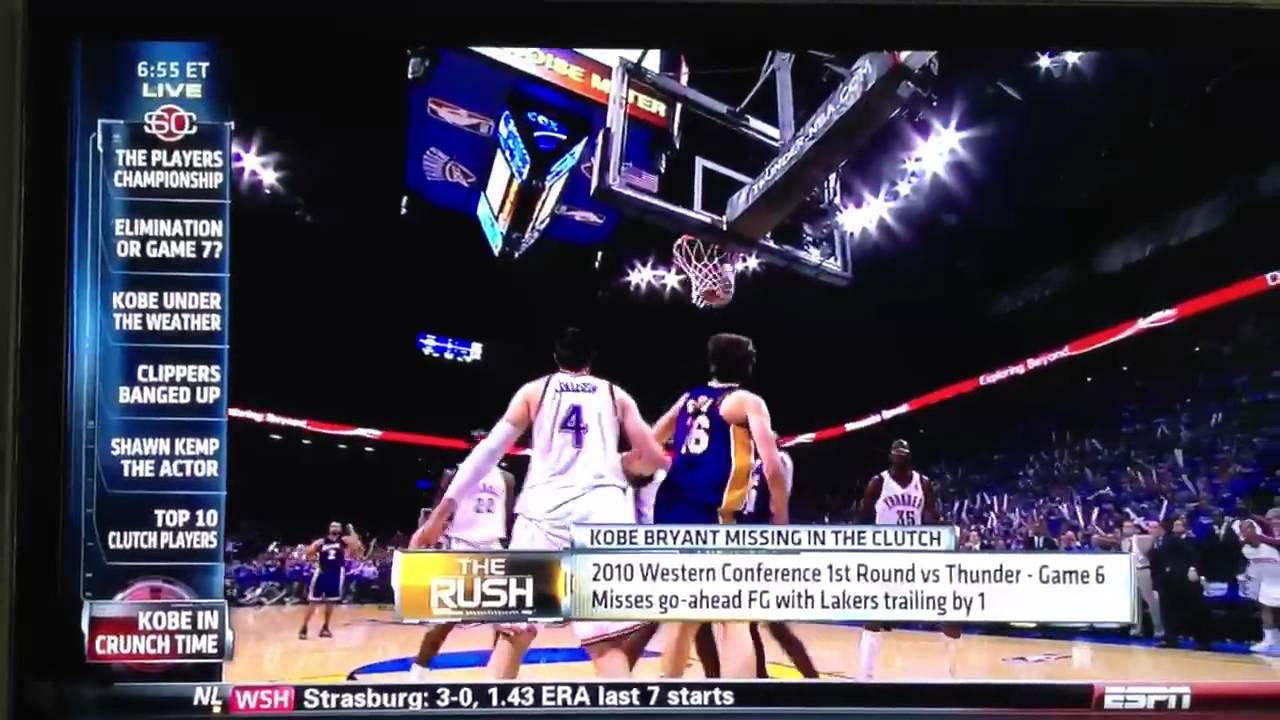 Kobe's last 7 "clutch" shots in the playoffs YouTube