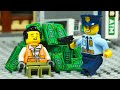Lego City Bank ATM Robbery  Money Transport Truck Robbers