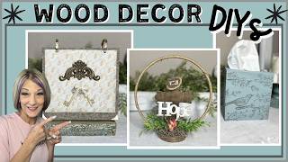 *Wood *DIY Home Decor Projects/Cottagecore/What Wood You Make?/How to make wood look good