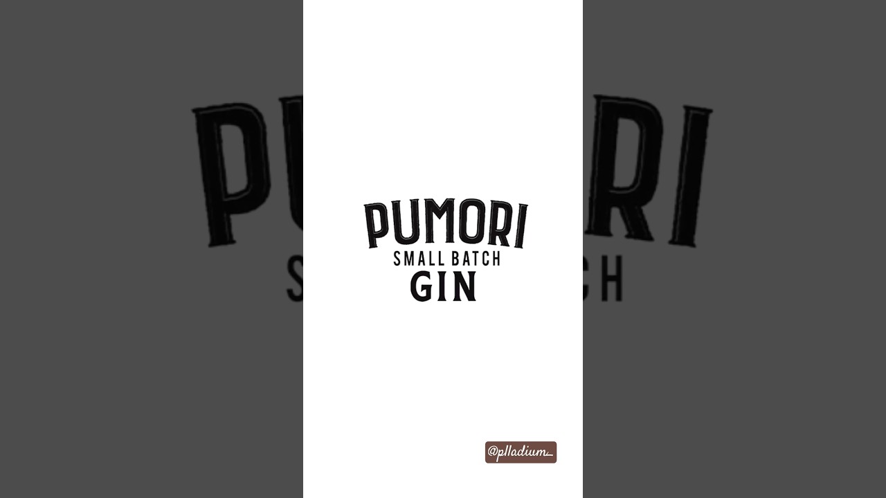 PUMORI small batch GIN🤤 
