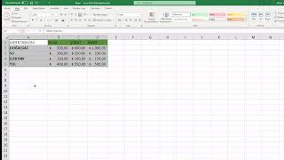 Excel Tablosunda Sütun Ve Satir Yerleri̇ni̇ Deği̇şti̇rme