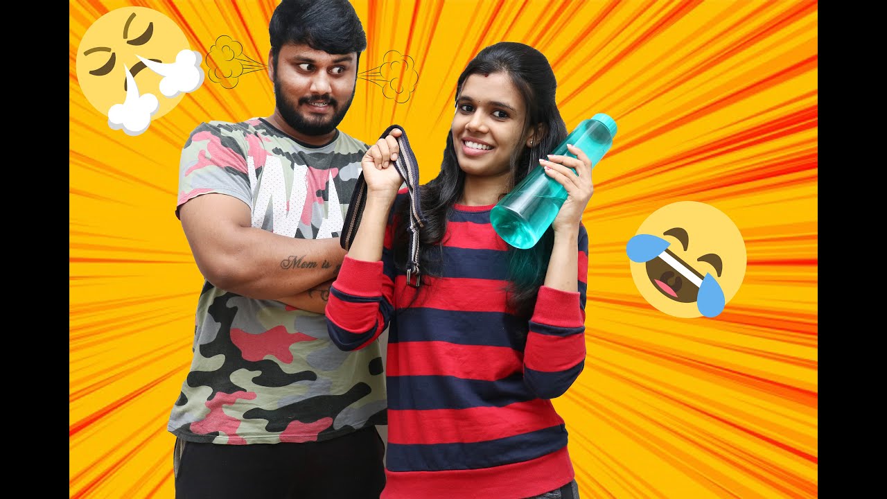 I PRANKED MY HUBBY BOY!!!**FOR REAL FUN WATCH TILL END**