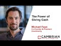 Michael Faye, Co-Founder & President, GiveDirectly