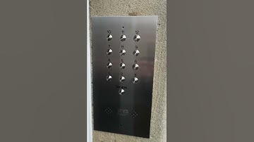 Newly Installed Door Entry System Panel