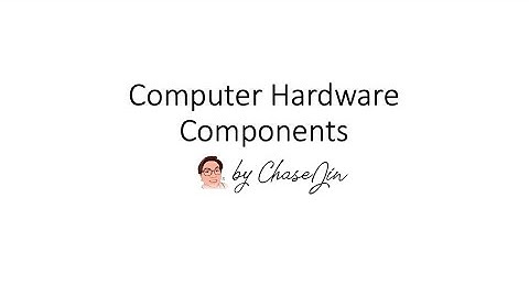 What are the components of a computer? | Input | Process | Storage | Output