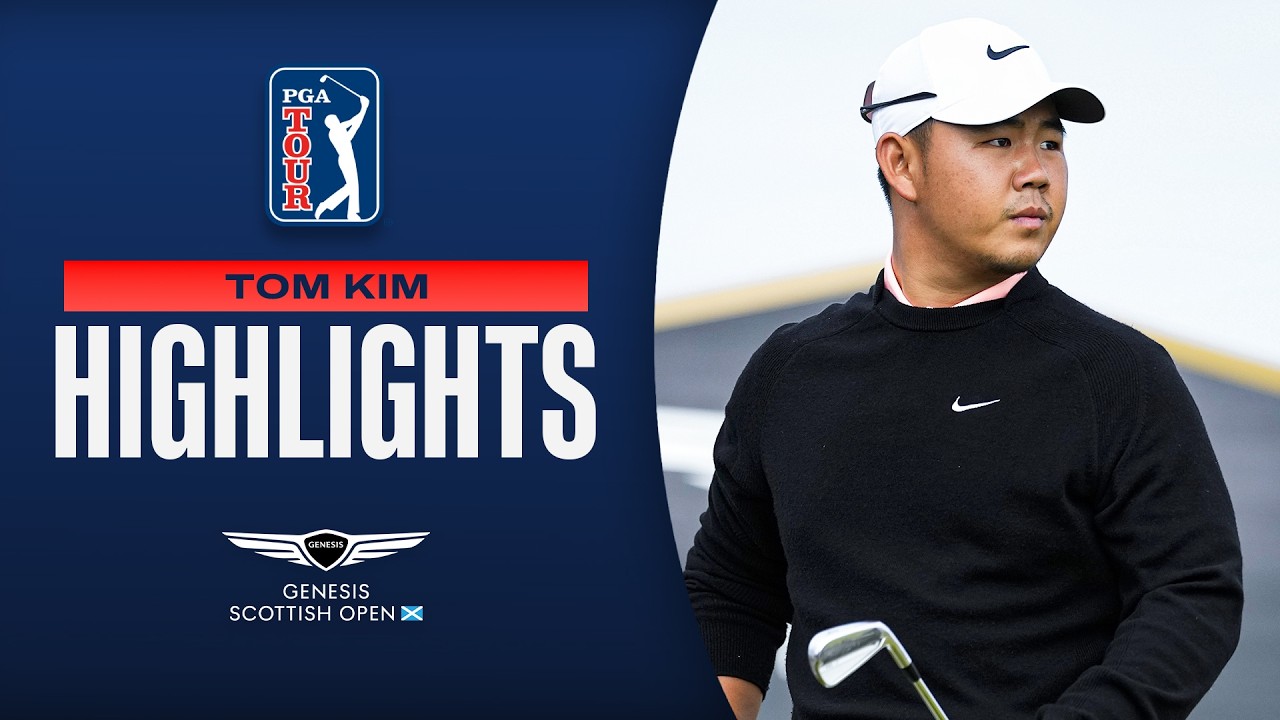 Tom Kim wins first title in 1,001 days! | Round 4 | Genesis Scottish Open | 2026