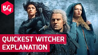 Quickest Witcher Story Explanation - Netflix