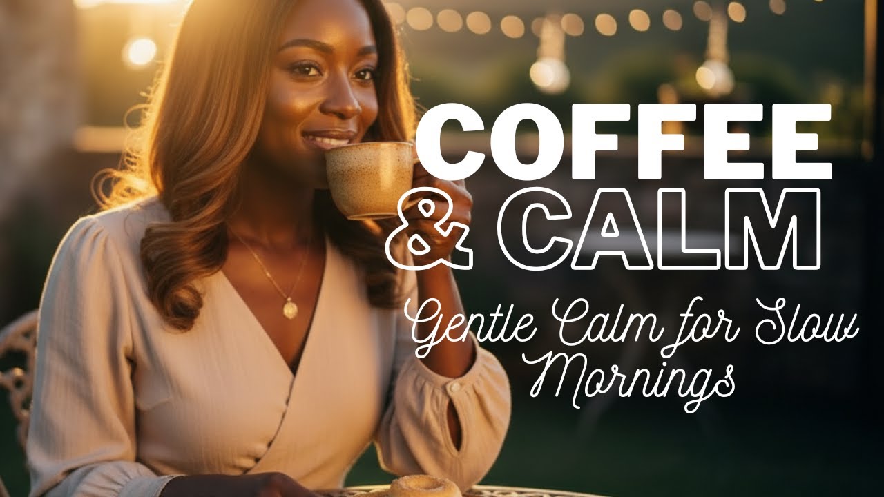 Soft Coffee Music at Sunset ☕ Calm Acoustic for Slow Living