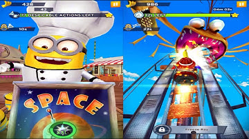 Despicable Me Minion Rush, Fantasy Event 15-16 Missions - Cool Fullscreen Reverse Android Gameplay.