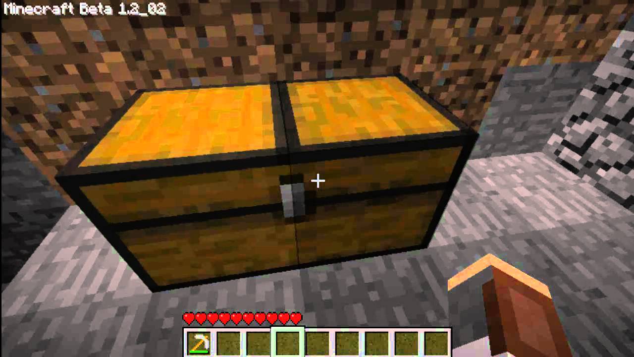 Minecraft : Lets Play : Video 4 : Mining in caves - YouTube