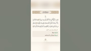 السراج في بيان غريب القران سورة الانسان 6 مع تلاوة الشيخ سعد الغامدي