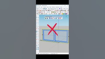 How to Scale Without Distortion in SketchUp | FredoScale Plugin Tutorial #3dsn #sketchuptutorial