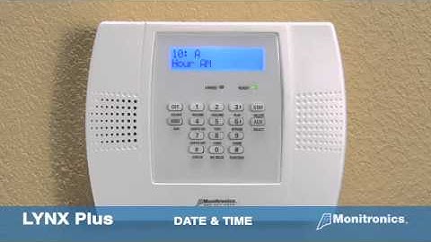 LYNX PLUS   How to change Date & Time