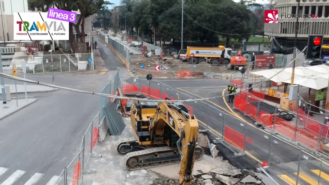 Aspettando #tramviaFI: #girocantieri n° 21 | DRONE!