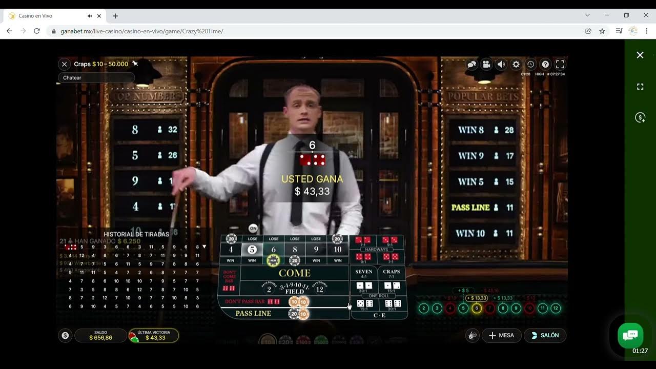 Craps Online Estrategia Dont Pass Bar Dont Come Bar +++ ganancias YouTube