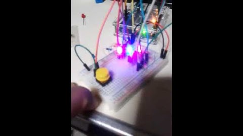 Arduino One dado con leds.