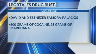 Portales men arrested after cocaine and meth seized