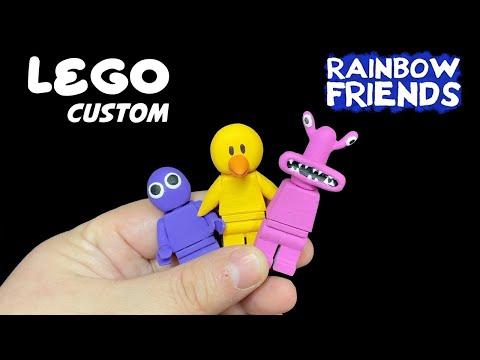 Opening a rainbow friends lego surprise #asmr #rainbowfriends