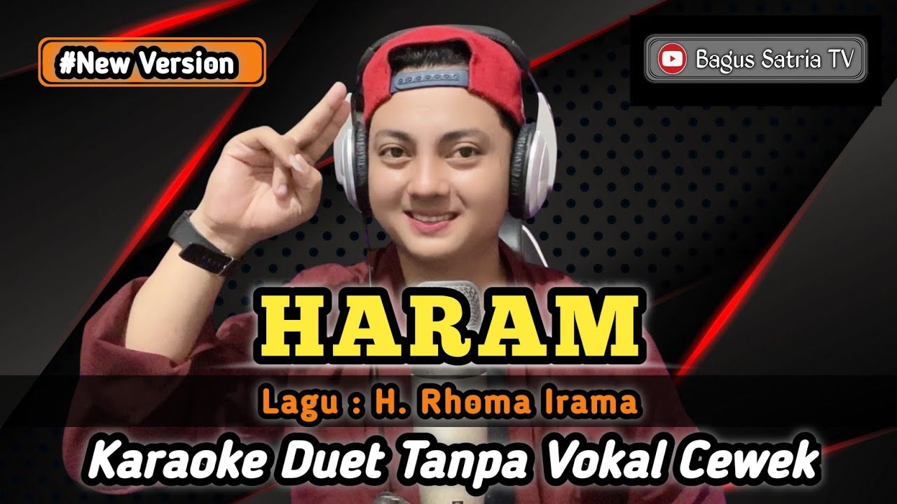 Haram - karaoke duet tanpa vokal cewek dangdut koplo