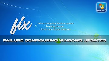 Fix - Failure Configuring Windows Updates Reverting Changes Do Not Turn Off Your Computer