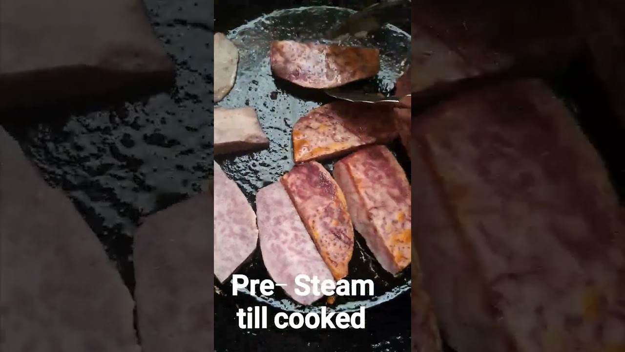 Crispy Arrowroot Wedges recipe 