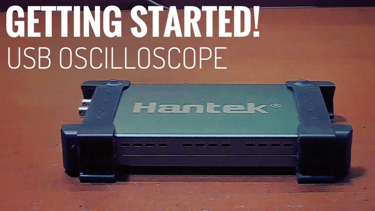 Getting Started With Usb Oscilloscopes Set Up Tutorial And Attenuation Hantek 6022be Unboxing Youtube