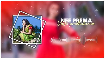 How to create whatsapp status With Lyrical video in kinemaster Telugu | Ravi Telugu Editz