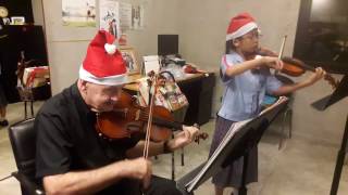 Video thumbnail of "The First Nowell [Violin and Viola] Christmas Song."