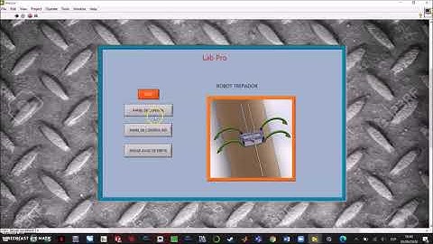 Sub Pantallas en labview, para interfaces y paneles de control, Parte 1