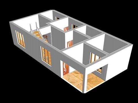 20 by 40 Small House Plan with Car Parking  II 20x40 Ghar 