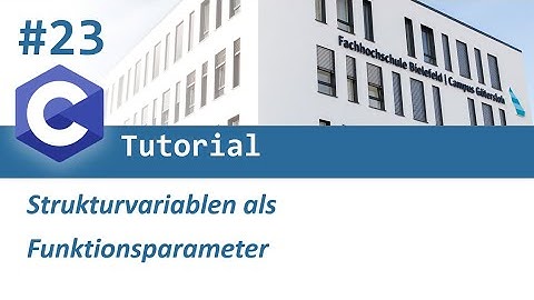 C Programming #23: Structure Variables as Function Parameters