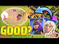 IS LEVEL 20 QUEEN WALK ANY GOOD in CLASH OF CLANS??  (hint: It IS!!!)