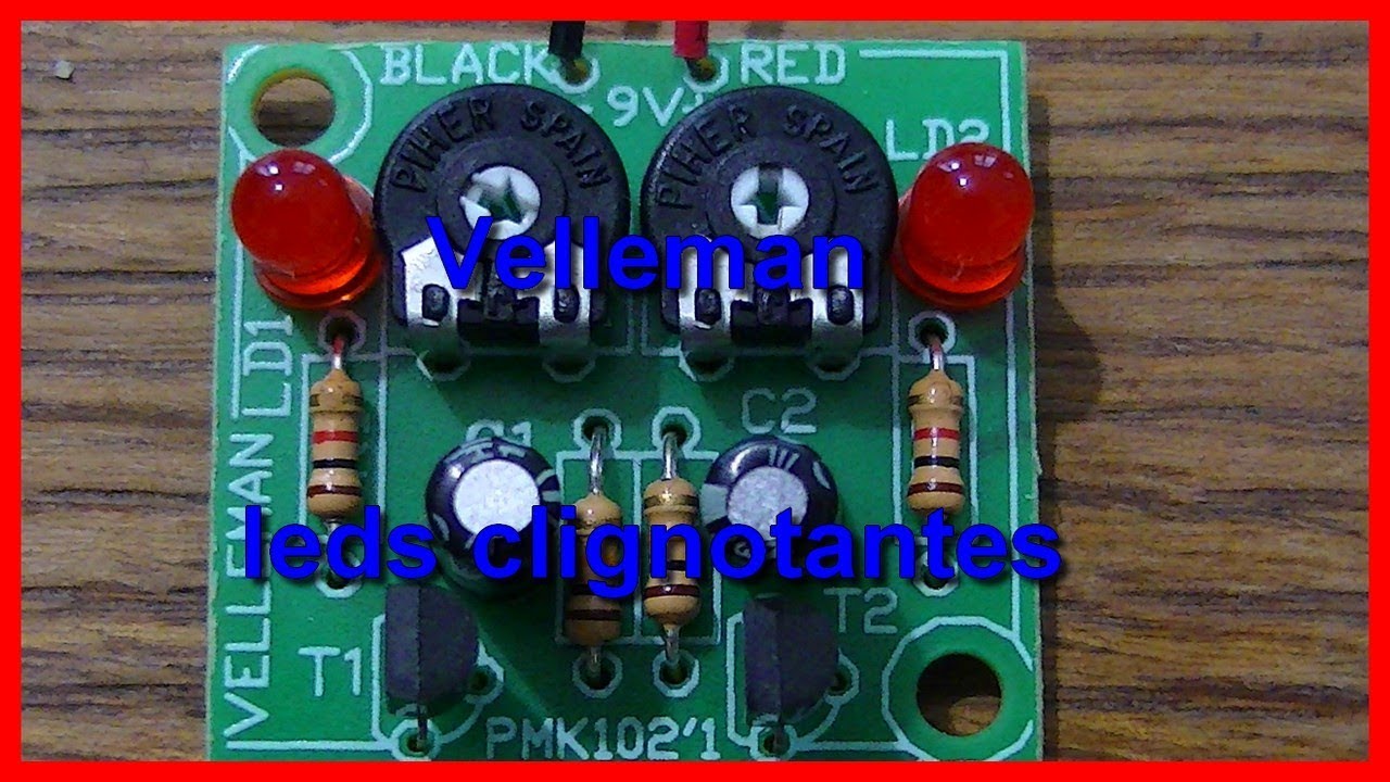 Présentation du kit VELLEMAN MK102 YouTube