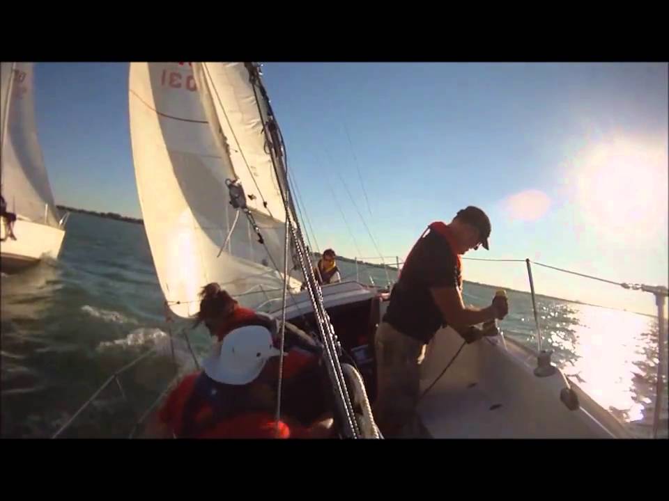 Sailing on Lake St. Clair YouTube