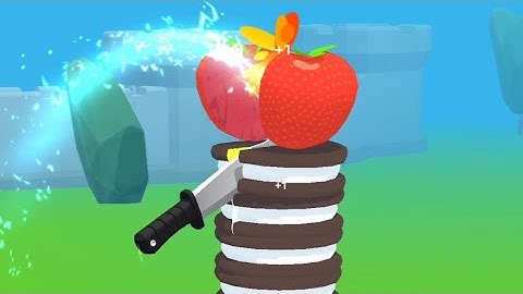 Slice it all! Stisfaction and Relaxation Gameplay