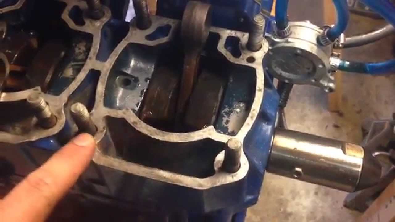 Polaris SL 650 Engine Block Weld and Surface Prep - YouTube