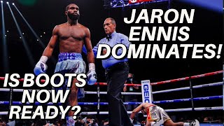 Why Jaron Ennis DESTROYS Roiman Villa To Became Welterweight&#39;s Next SUPERSTAR!