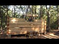 Setting Rounds 5 & 6 Wall Logs, Paradise Point - Ep 6