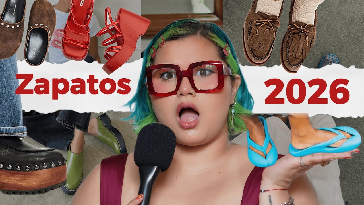 Zapatos que dominarán el 2026