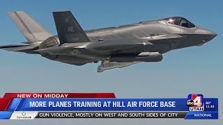 Hill Air Force base conducting night exercises this month