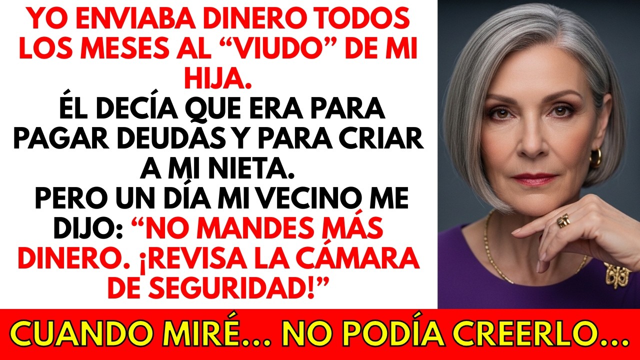 Durante 3 años mantuve al “viudo” de mi hija… hasta que la cámara reveló lo peor...